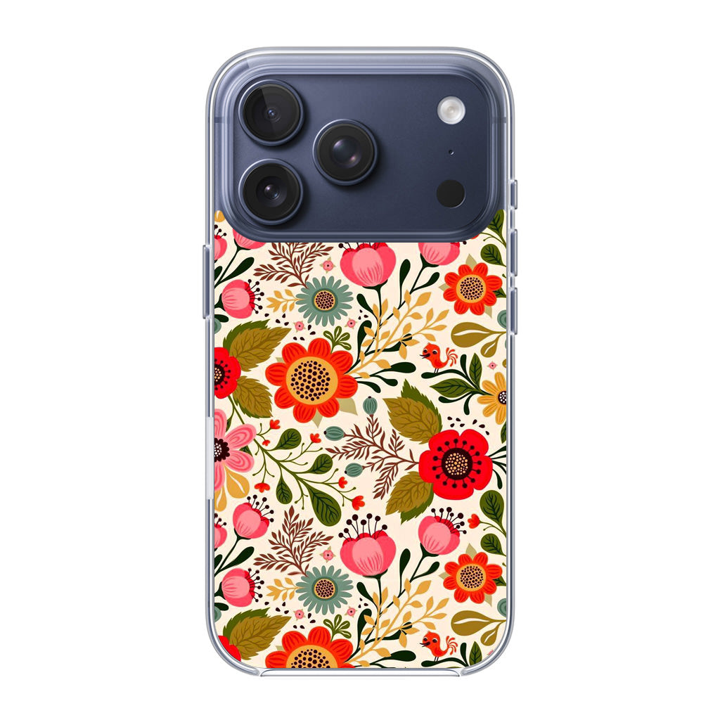 Hello Spring Pattern iPhone 17 Pro / 17 Pro Max Case