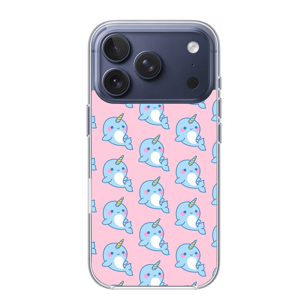 Horned Whales Pattern iPhone 17 Pro / 17 Pro Max Case