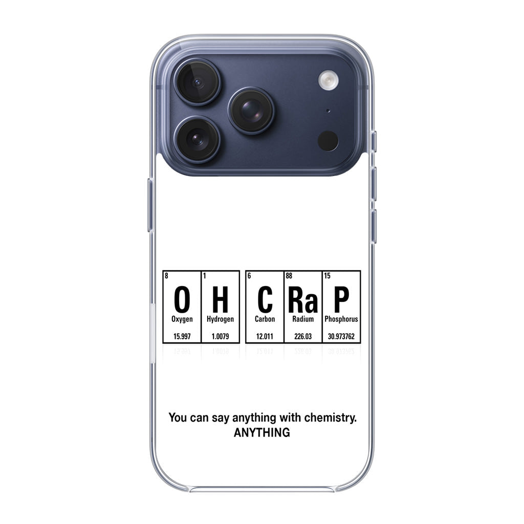 Humor Funny with Chemistry iPhone 17 Pro / 17 Pro Max Case