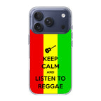 Keep Calm and Listen to Reggae iPhone 17 Pro / 17 Pro Max Case