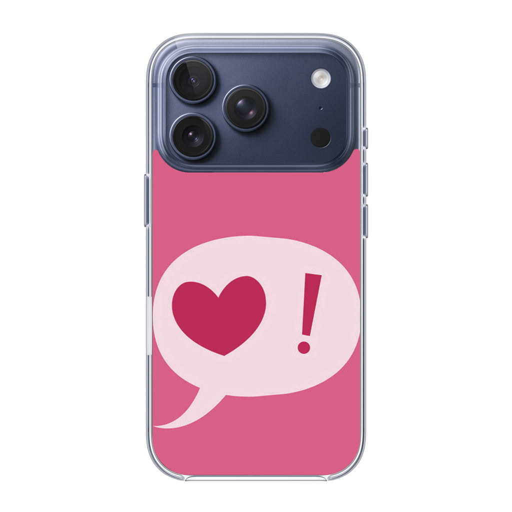 Love Pink iPhone 17 Pro / 17 Pro Max Case