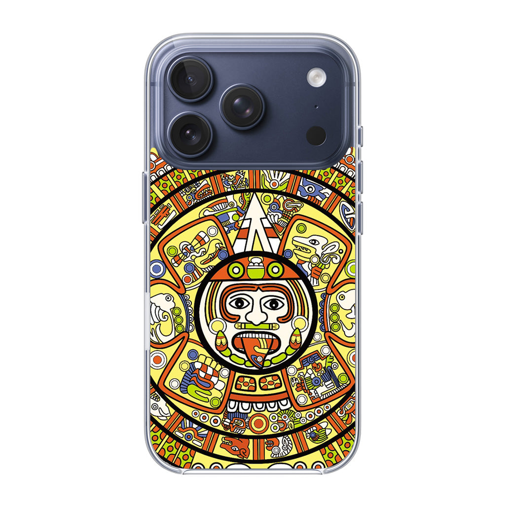 Mayan Calendar iPhone 17 Pro / 17 Pro Max Case