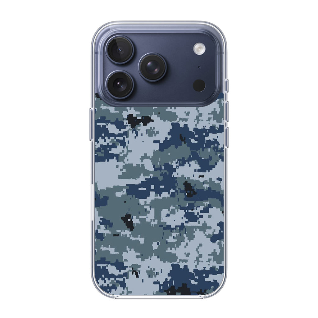 Navy Camo iPhone 17 Pro / 17 Pro Max Case