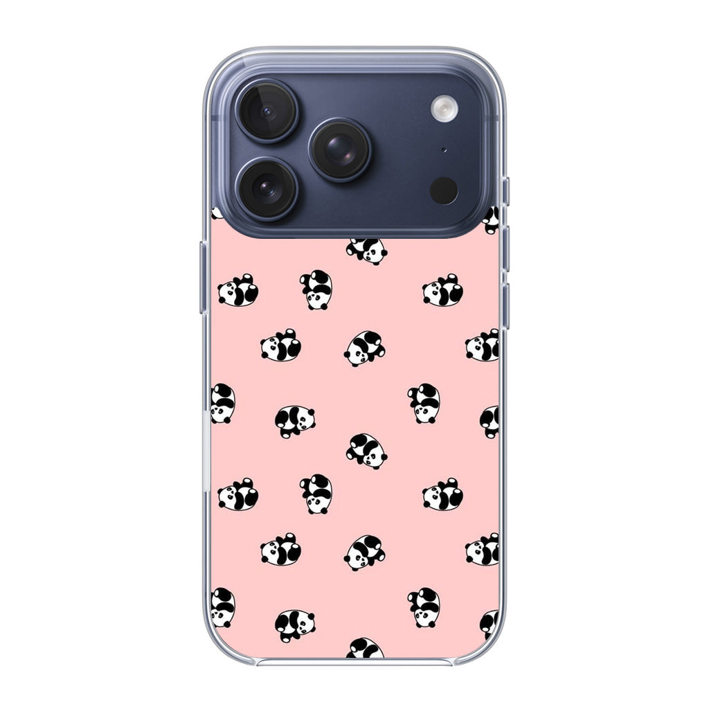 Pandas Pattern iPhone 17 Pro / 17 Pro Max Case