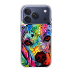 Pitbull Love Painting iPhone 17 Pro / 17 Pro Max Case