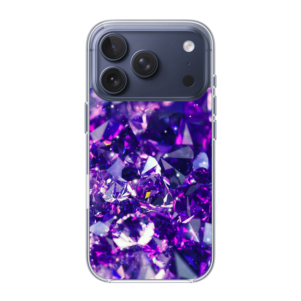 Purple Crystal iPhone 17 Pro / 17 Pro Max Case