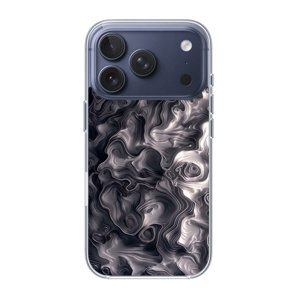 Quicksilver Abstract Art iPhone 17 Pro / 17 Pro Max Case