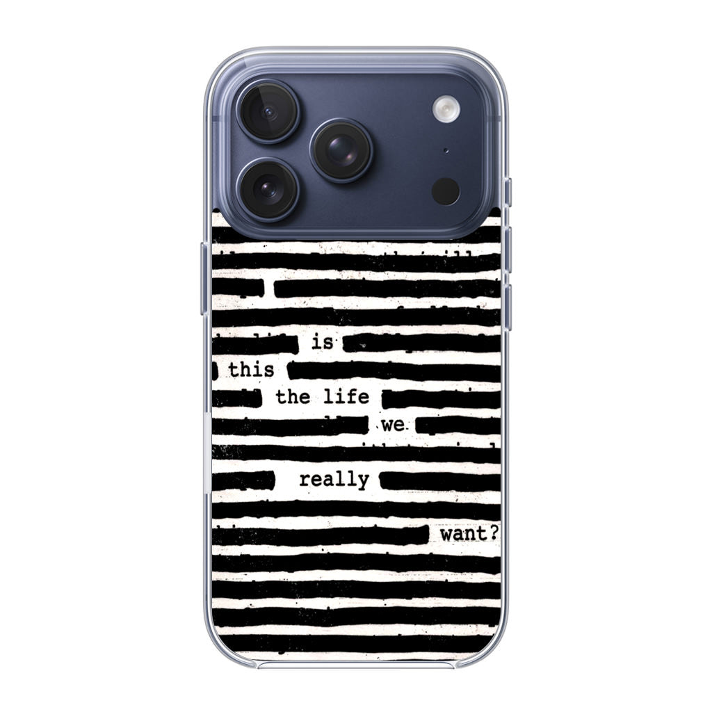 Roger Waters Is This the Life We Really Want iPhone 17 Pro / 17 Pro Max Case