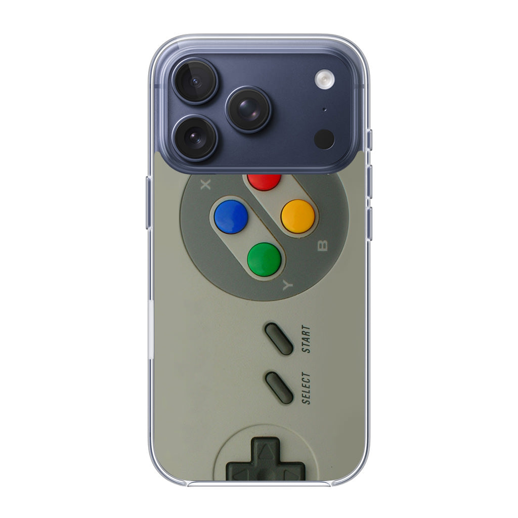 Silver Console Controller iPhone 17 Pro / 17 Pro Max Case