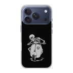 Skeleton Rides Scooter iPhone 17 Pro / 17 Pro Max Case