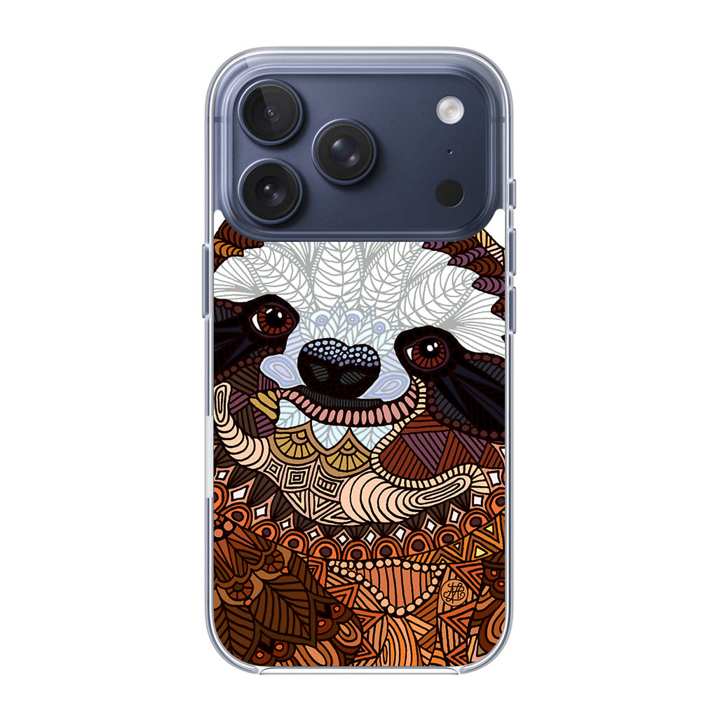 Sloth Ethnic Pattern iPhone 17 Pro / 17 Pro Max Case