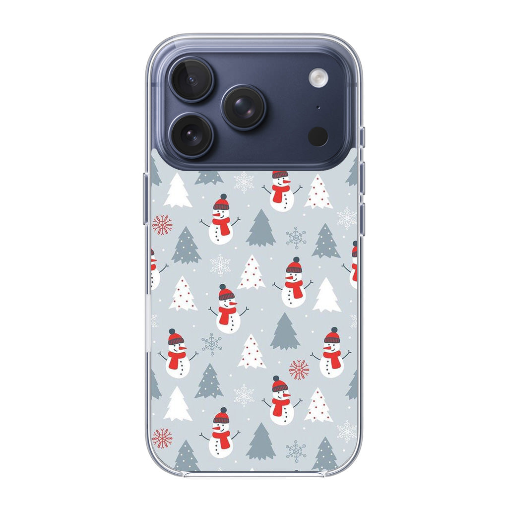 Snowmans Pattern iPhone 17 Pro / 17 Pro Max Case
