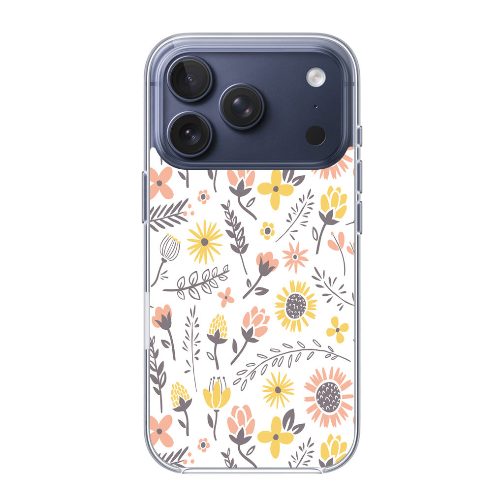 Spring Things Pattern iPhone 17 Pro / 17 Pro Max Case