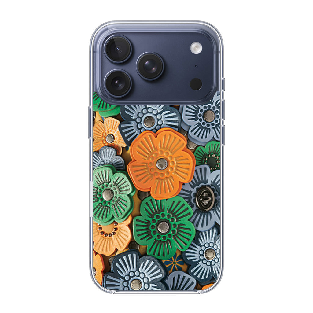 Tea Rose Applique iPhone 17 Pro / 17 Pro Max Case
