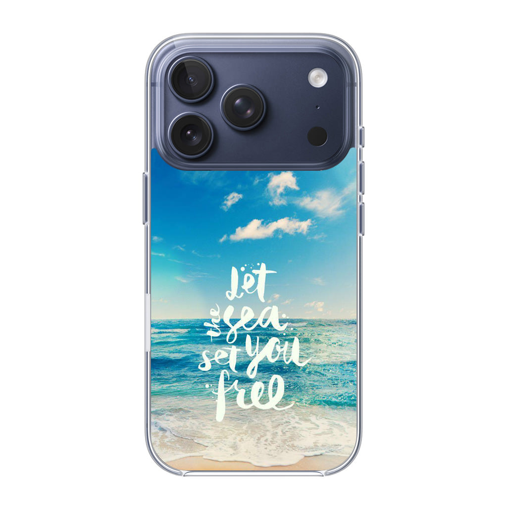 The Sea Set You Free iPhone 17 Pro / 17 Pro Max Case