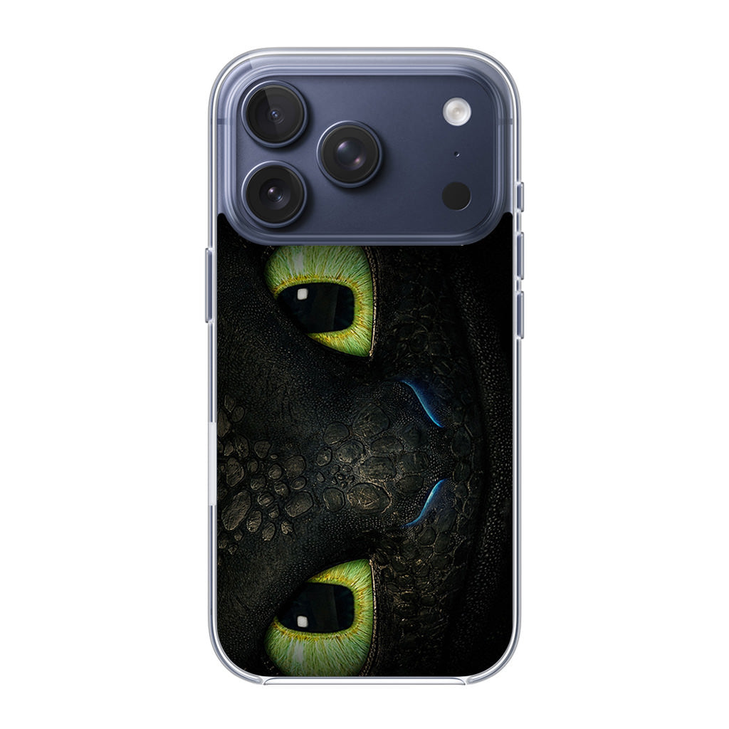 Toothless Dragon Eyes Close Up iPhone 17 Pro / 17 Pro Max Case