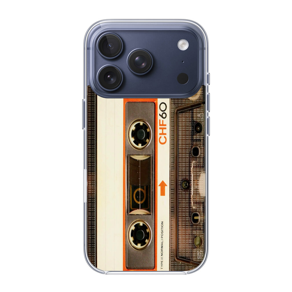 Vintage Audio Cassette iPhone 17 Pro / 17 Pro Max Case