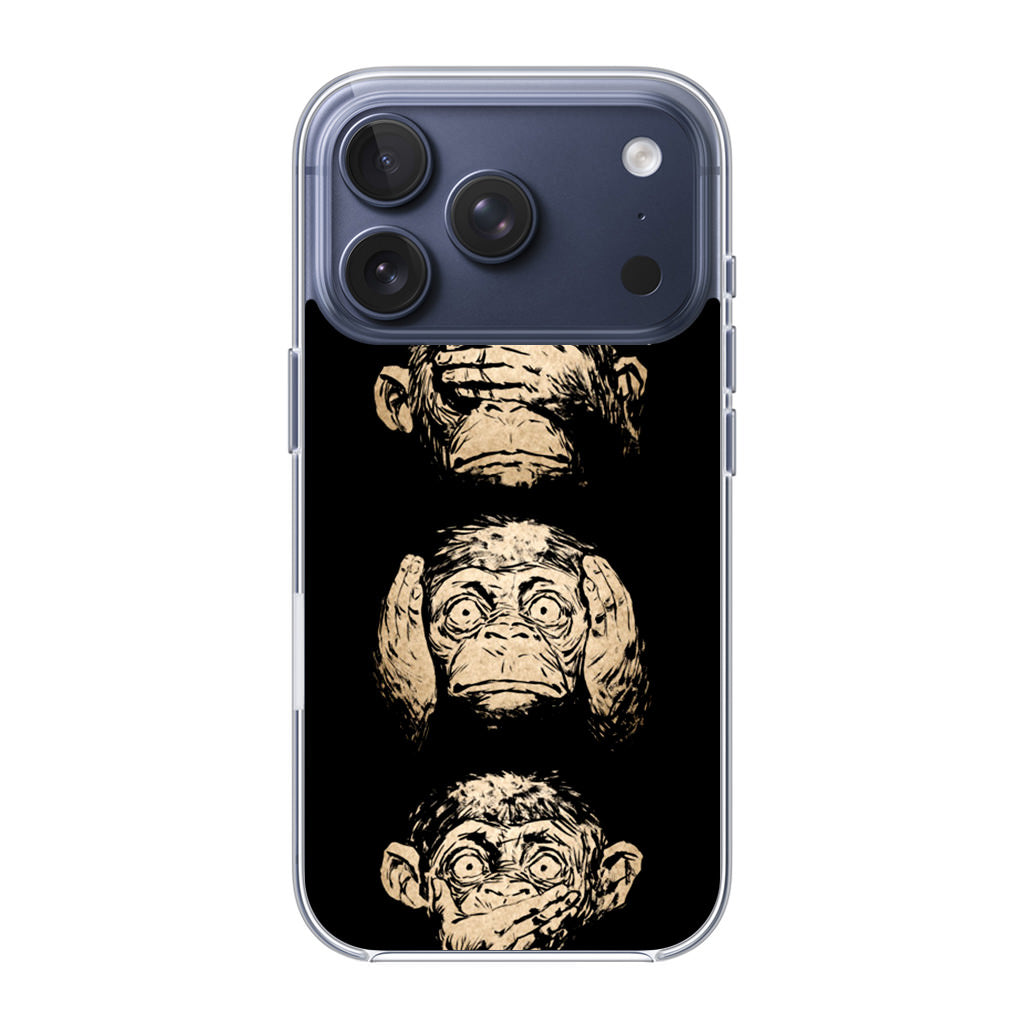3 Wise Monkey iPhone 17 Pro / 17 Pro Max Case