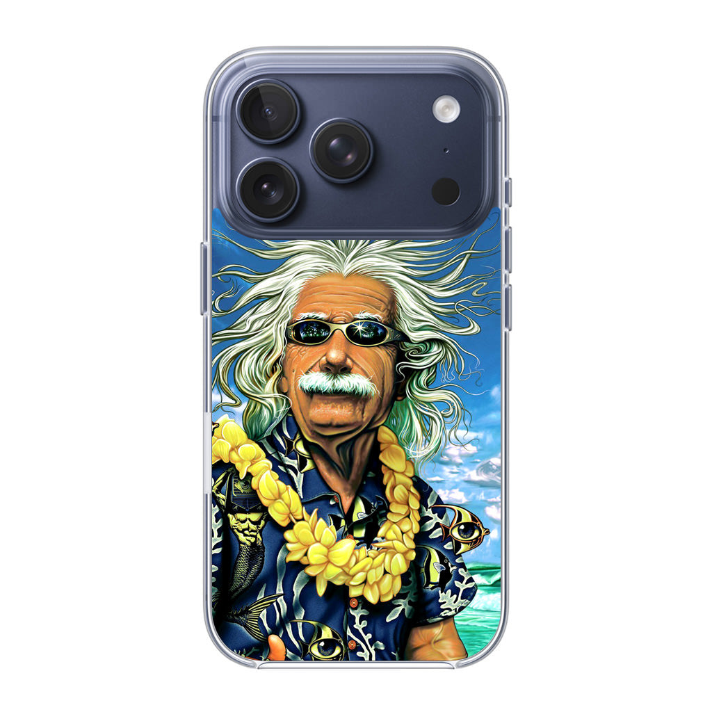 Albert Enstein On Vacation iPhone 17 Pro / 17 Pro Max Case