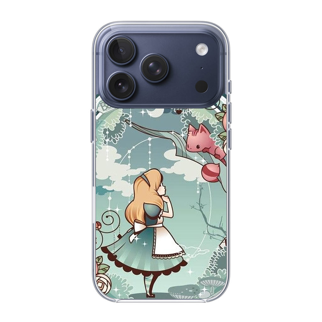 Alice And Cheshire Cat Poster iPhone 17 Pro / 17 Pro Max Case