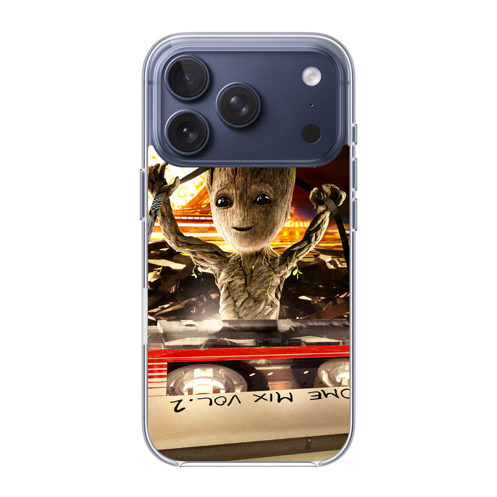 Baby Groot Mix Vol 2 iPhone 17 Pro / 17 Pro Max Case