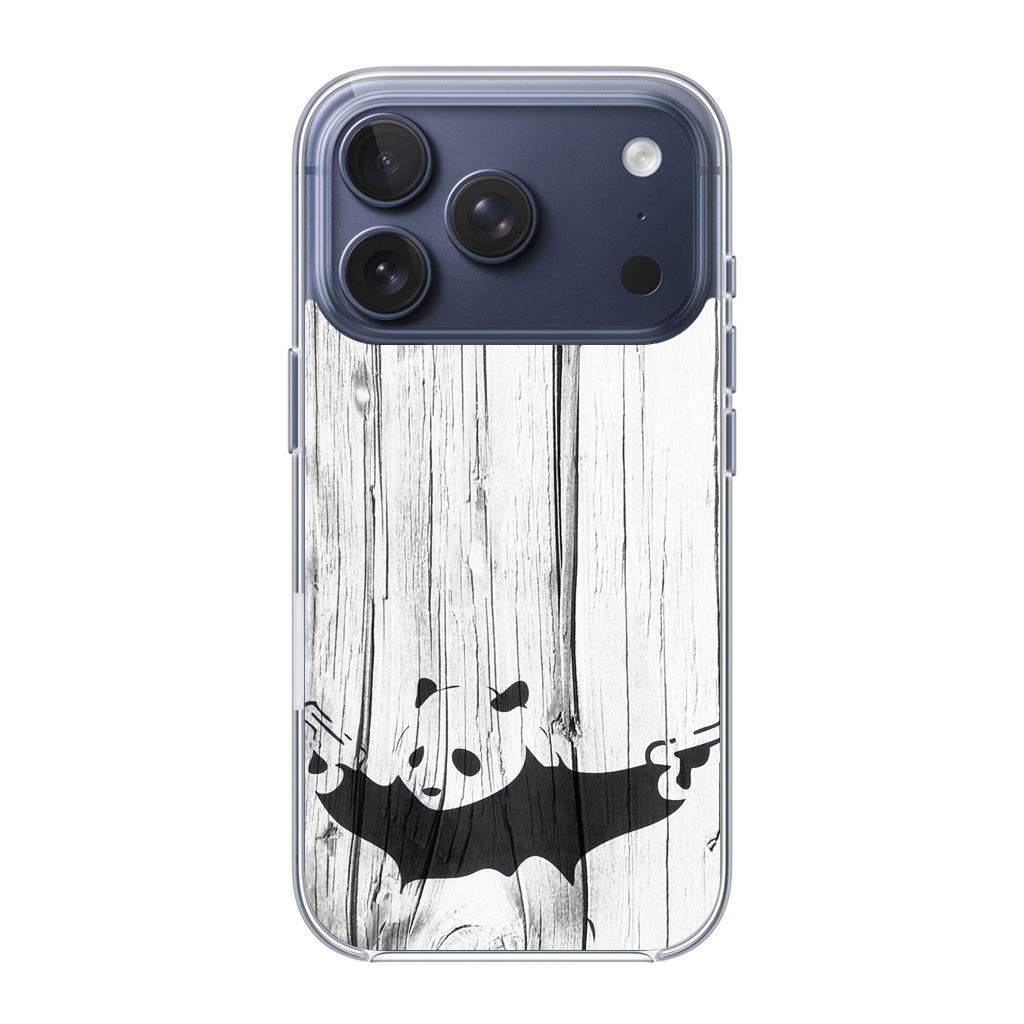 Banksy Graffiti Panda iPhone 17 Pro / 17 Pro Max Case