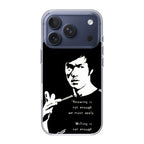 Bruce Lee Quotes iPhone 17 Pro / 17 Pro Max Case