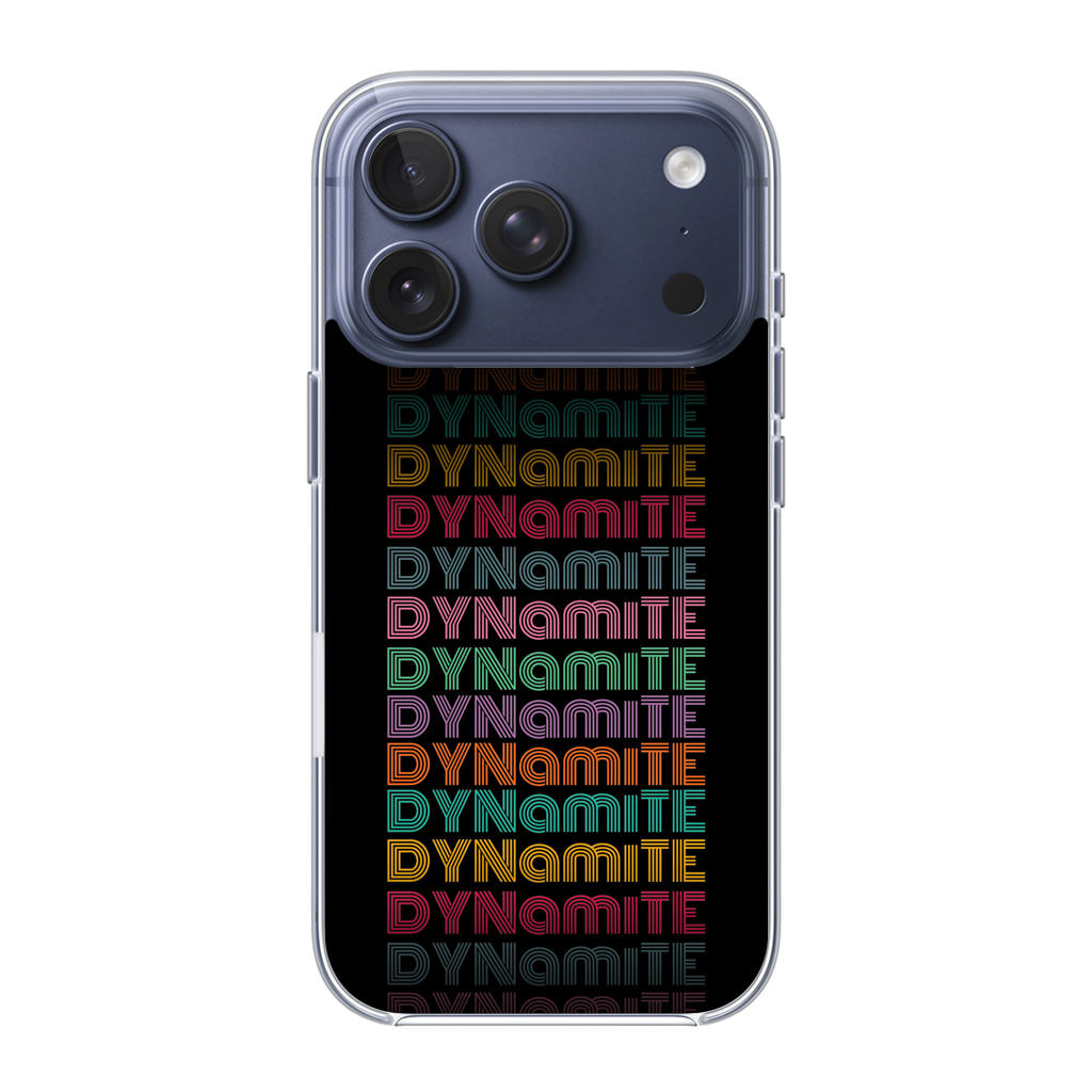 BTS Dynamite iPhone 17 Pro / 17 Pro Max Case