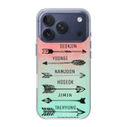 BTS Members Name iPhone 17 Pro / 17 Pro Max Case