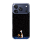 Calvin and Hobbes Space iPhone 17 Pro / 17 Pro Max Case