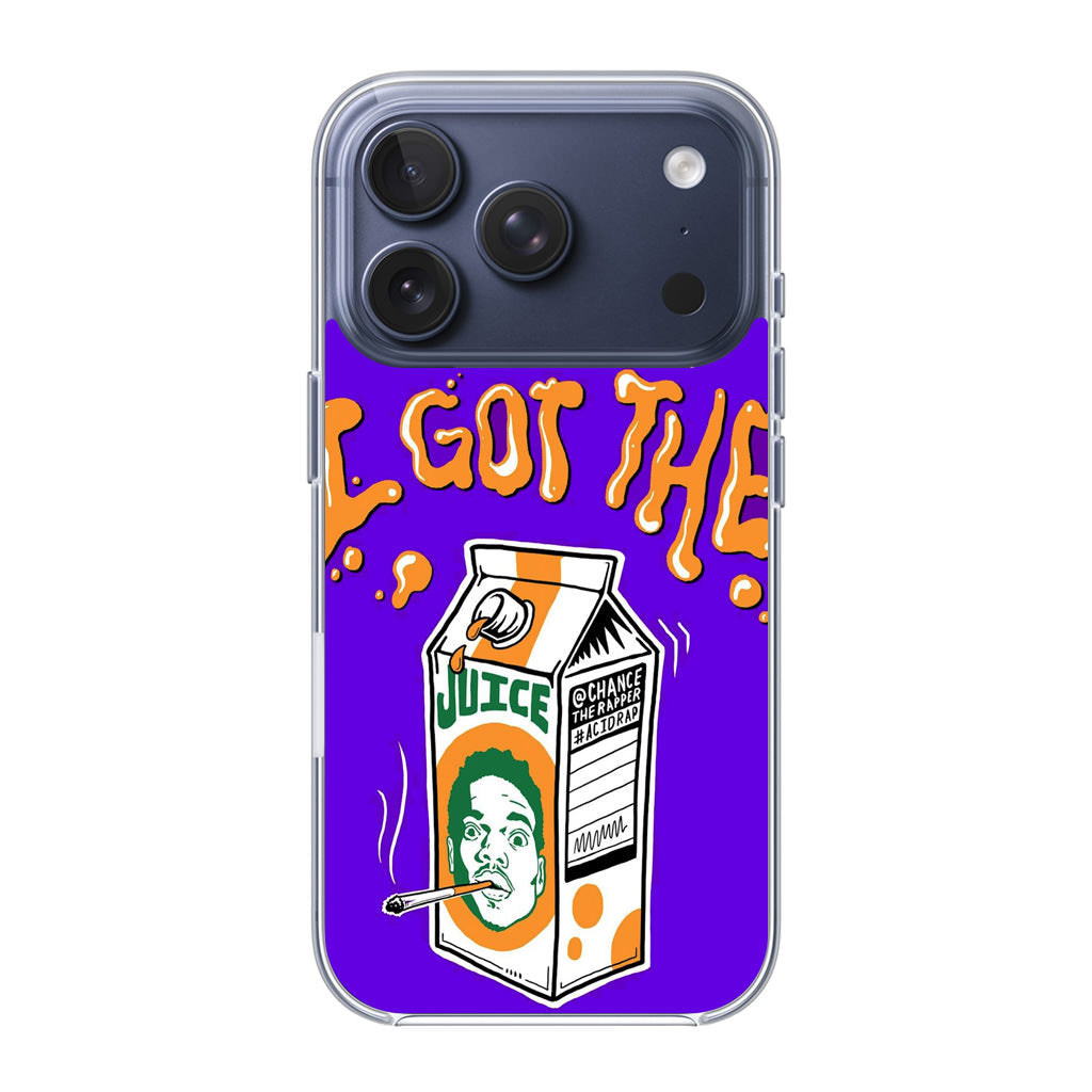 Chance The Rapper I Got The Juice iPhone 17 Pro / 17 Pro Max Case