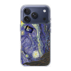 Dr Who Tardis In Van Gogh Starry Night iPhone 17 Pro / 17 Pro Max Case