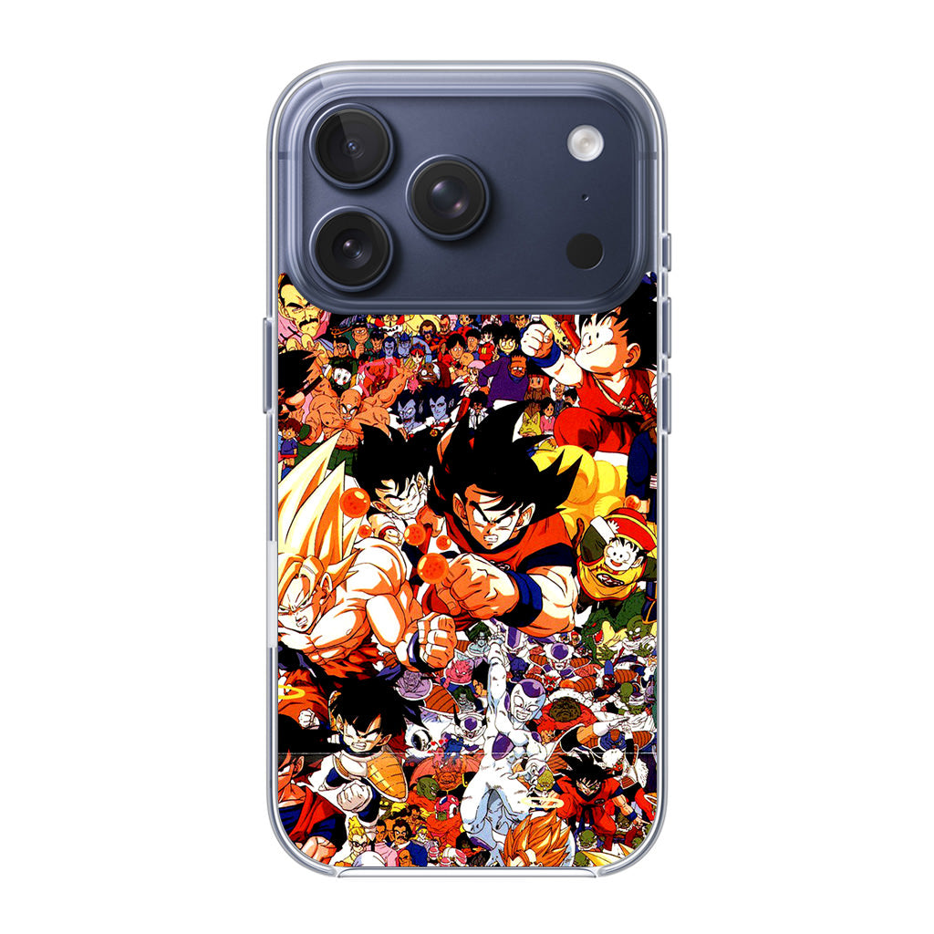 Dragon Ball All Characters iPhone 17 Pro / 17 Pro Max Case