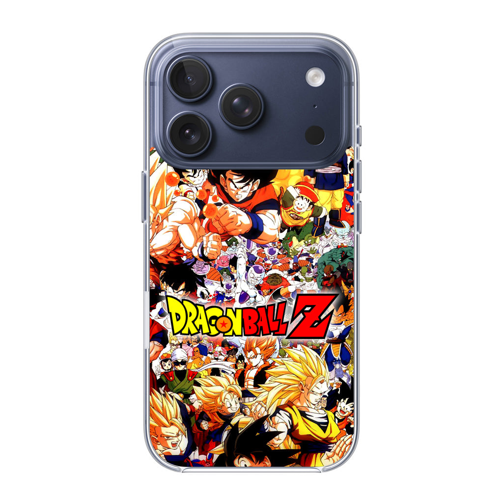 Dragon Ball Z All Characters iPhone 17 Pro / 17 Pro Max Case