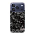Fix You Lyrics iPhone 17 Pro / 17 Pro Max Case