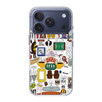 Friends TV Show Central Perk Sticker iPhone 17 Pro / 17 Pro Max Case