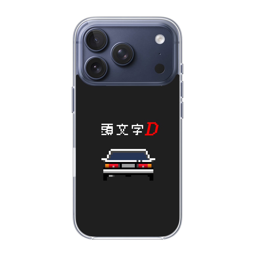 Initial D Pixel Art iPhone 17 Pro / 17 Pro Max Case