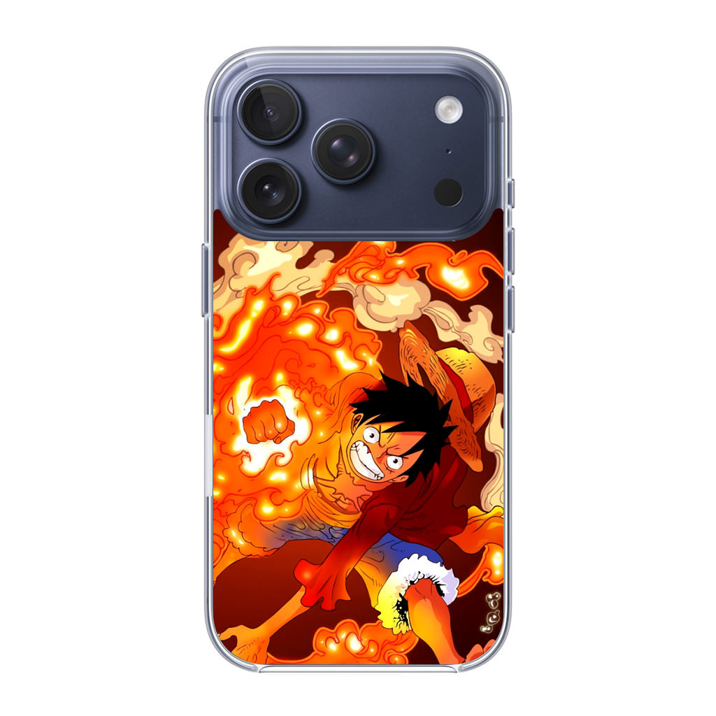 One Piece Luffy Red Hawk iPhone 17 Pro / 17 Pro Max Case
