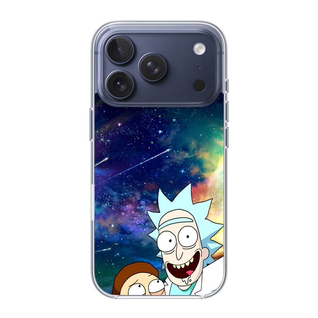 Rick And Morty In The Space iPhone 17 Pro / 17 Pro Max Case