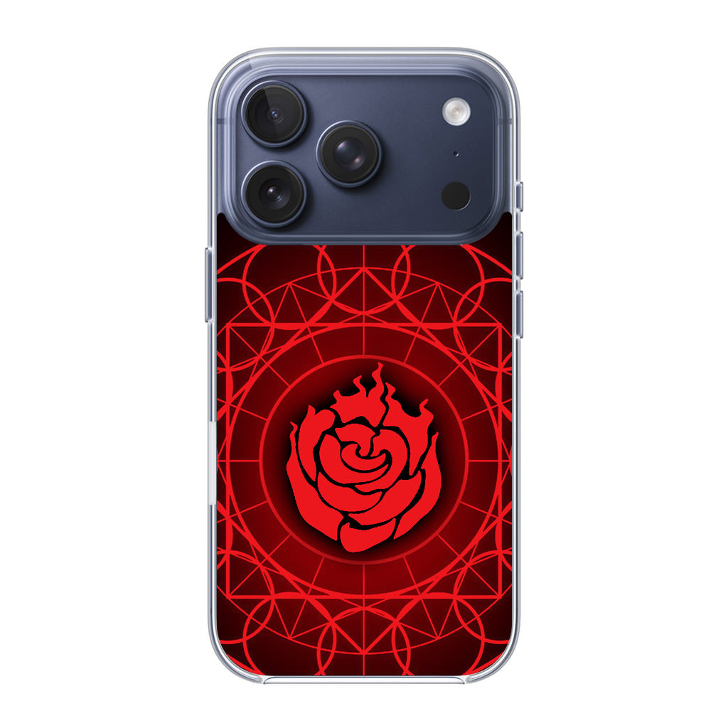 Ruby Rose Symbol RWBY iPhone 17 Pro / 17 Pro Max Case