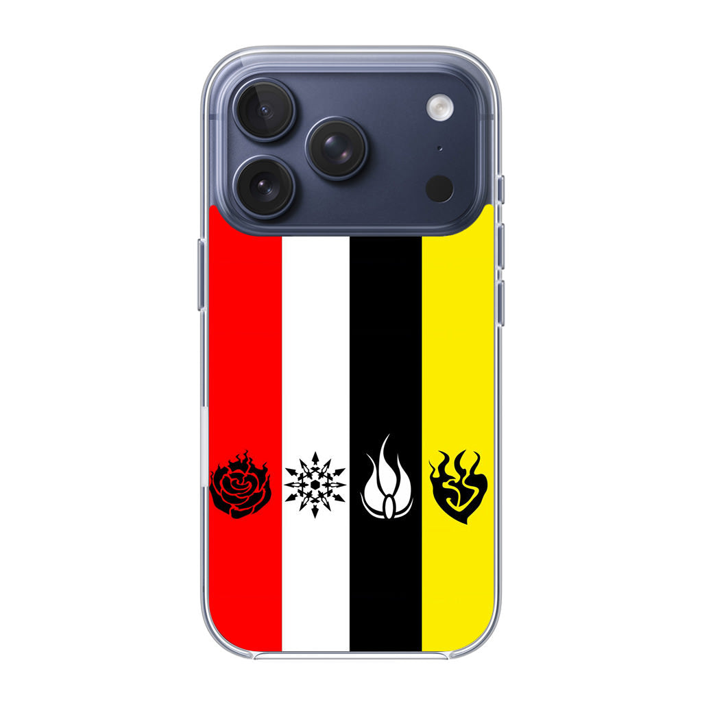 RWBY All Symbols iPhone 17 Pro / 17 Pro Max Case