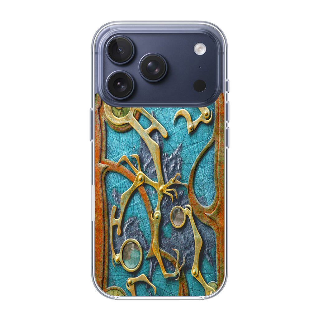 Steampunk Book Cover iPhone 17 Pro / 17 Pro Max Case