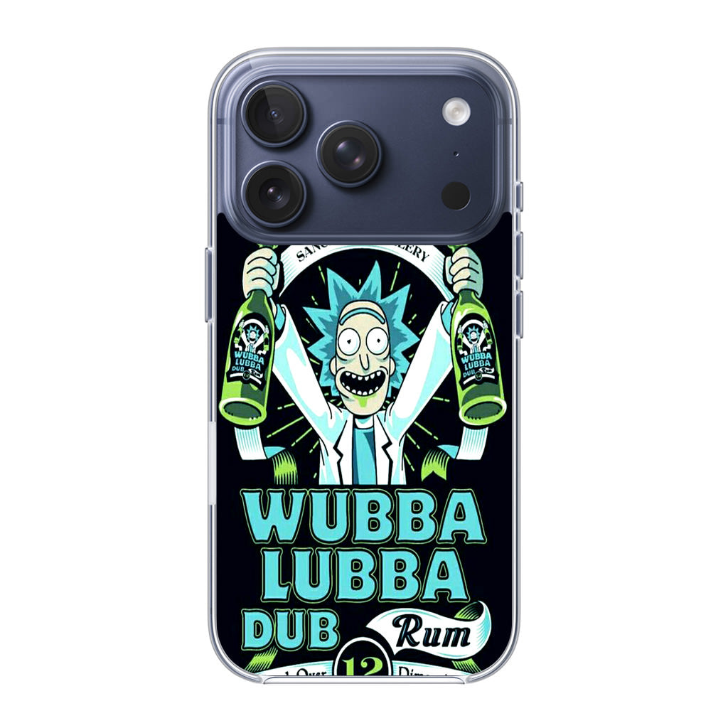 Wubba Lubba Dub Rum iPhone 17 Pro / 17 Pro Max Case