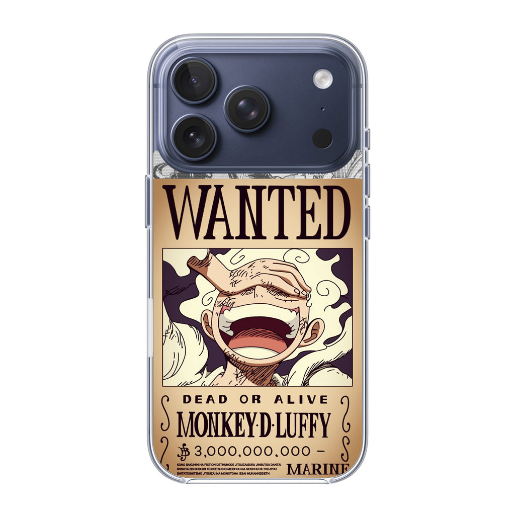 Gear 5 Wanted Poster iPhone 17 Pro / 17 Pro Max Case