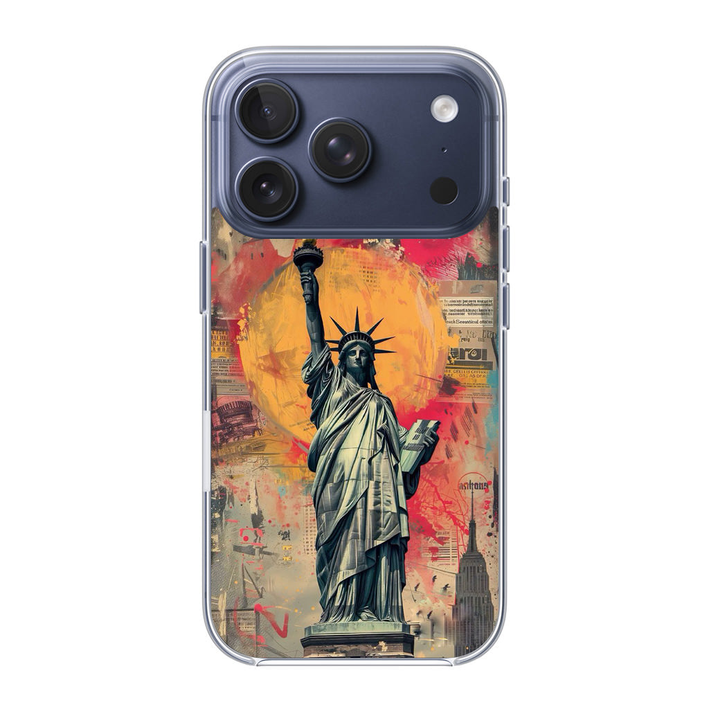 Canvas Art Statue of Liberty iPhone 17 Pro / 17 Pro Max Case