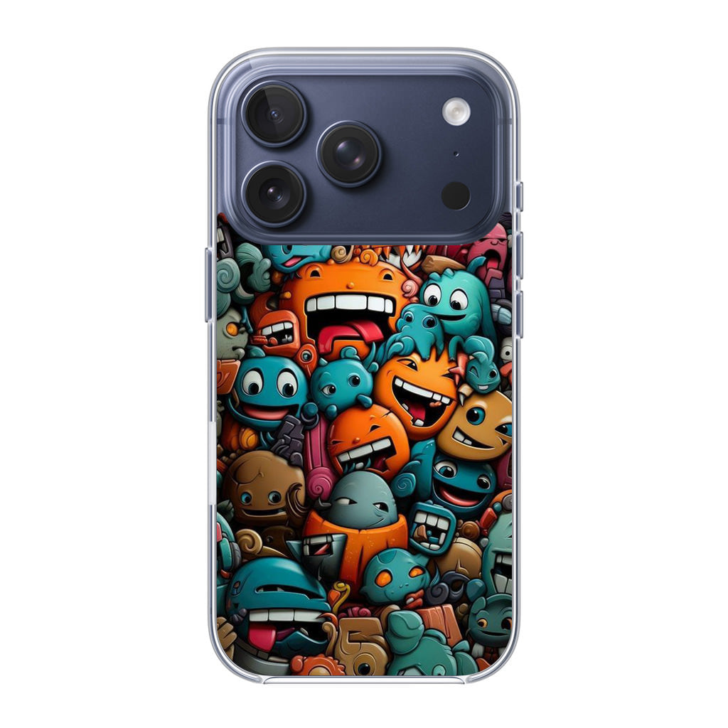 Chaos Chuckles Invasion iPhone 17 Pro / 17 Pro Max Case