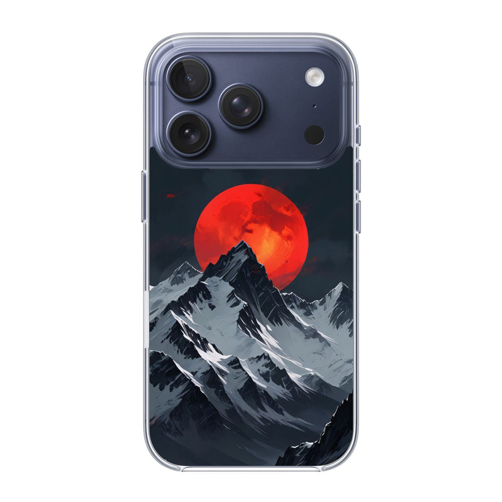 Crimson Eclipse The Mountain iPhone 17 Pro / 17 Pro Max Case