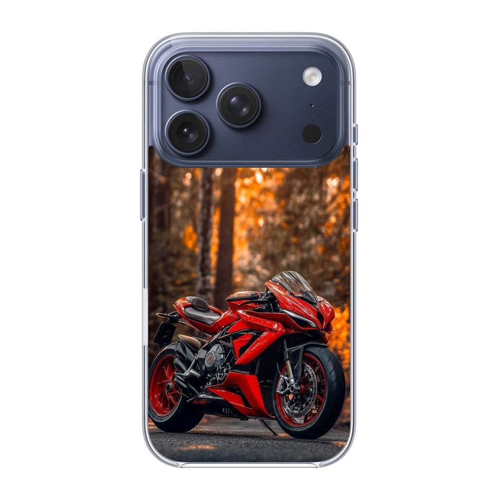 Crimson Velocity in Autumn Flame iPhone 17 Pro / 17 Pro Max Case