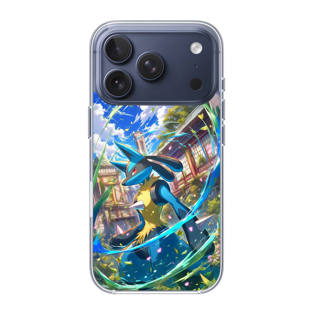 Lucario Precognitive Aura iPhone 17 Pro / 17 Pro Max Case