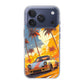 Turbo Dreams in Neon Palms iPhone 17 Pro / 17 Pro Max Case
